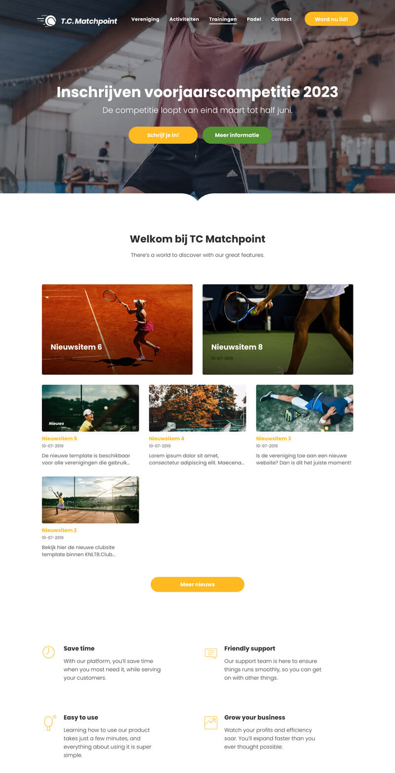Vereinswebsite — wow
